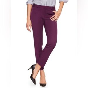 350- Banana Republic factory maroon Sloan dress pants